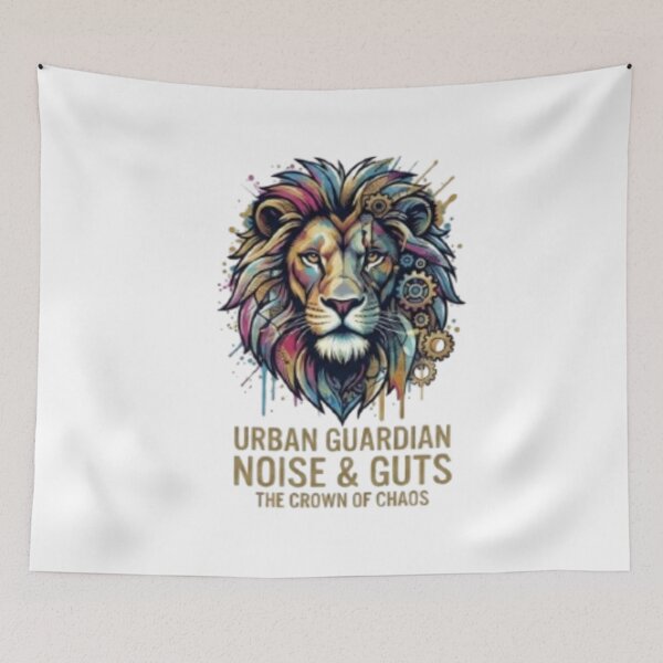 Item preview, Urban Guardian Colorful Lion Noise and Guts Crown of Chaos designed and sold by Dream Weave Studio.