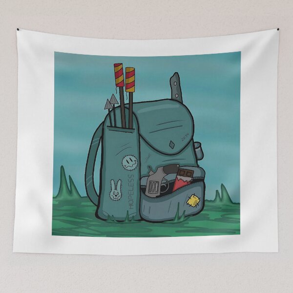 Item preview, Hopeless Survival Backpack designed and sold by Mozycatsh.