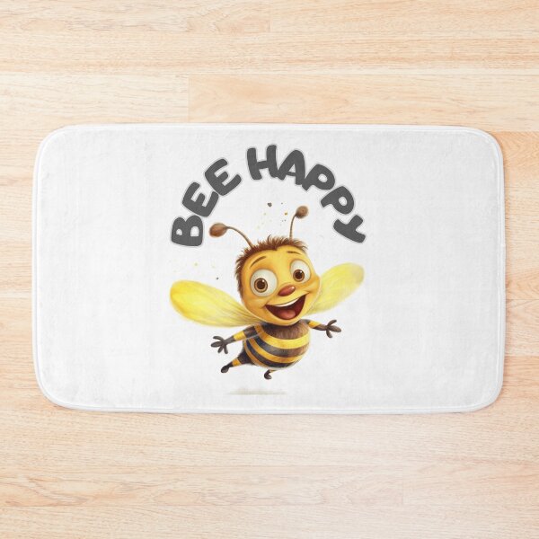 Item preview, Bee Happy: A Cheerful Bee Spreading Joy designed and sold by MyMerryMary.