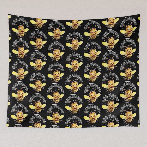Item preview, Bee Happy: A Cheerful Bee Spreading Joy designed and sold by MyMerryMary.