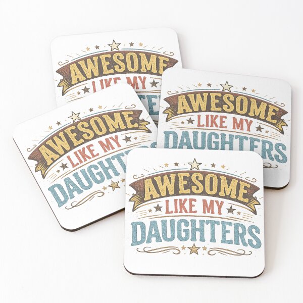 Item preview, Vintage Girl Dad Retro Typography Father's Gift Design designed and sold by mansourhamid.