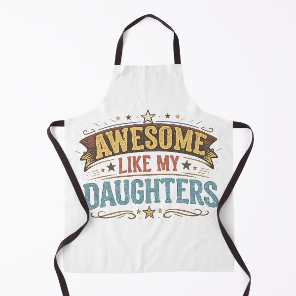 Item preview, Vintage Girl Dad Retro Typography Father's Gift Design designed and sold by mansourhamid.