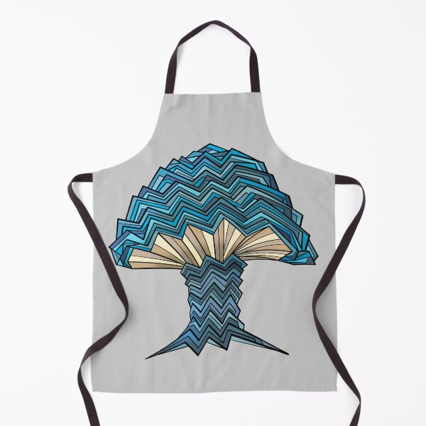 Item preview, Geometric Blue Mushroom designed and sold by DaveDanchuk.