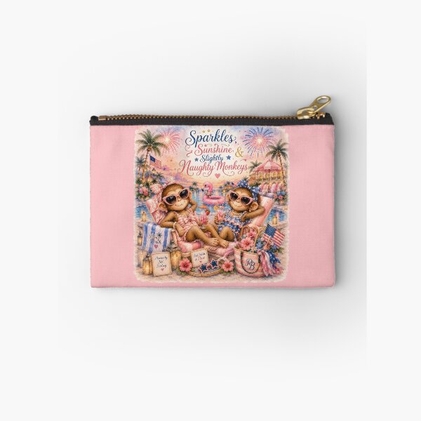 Item preview, Sparkles, Sunshine & Slightly Naughty Monkeys™ | Palm Beach Monkey Summer Collection designed and sold by TeelieTurner.