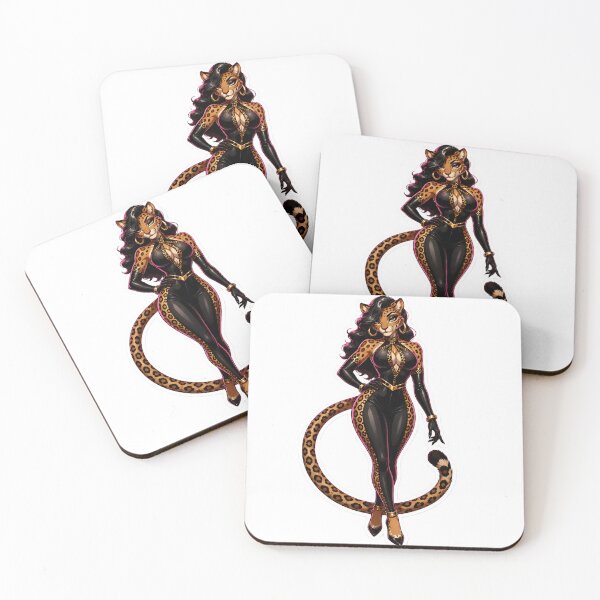 Item preview, Leopard After Dark Glam Furry designed and sold by Furrenzy.