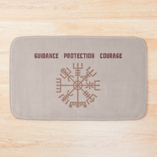 Item preview, Guidance, Protection, & Courage Viking Compass designed and sold by TheThankfulTyne.