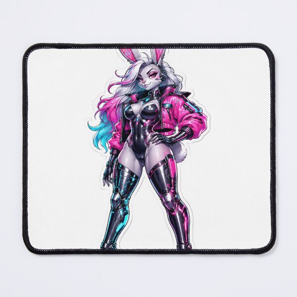 Item preview, Cyber Bunny Neon Heat designed and sold by Furrenzy.