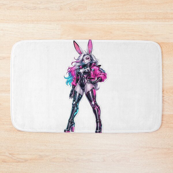 Item preview, Cyber Bunny Neon Heat designed and sold by Furrenzy.