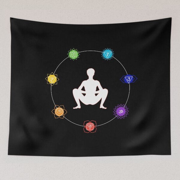 Item preview, Root Chakra Yoga - Garland Pose, Female Figure designed and sold by TheThankfulTyne.