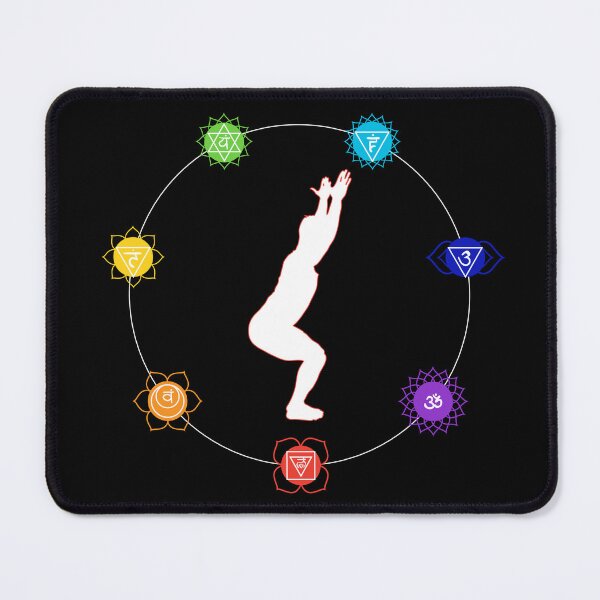 Item preview, Root Chakra Yoga - Chair Pose, Male Figure designed and sold by TheThankfulTyne.