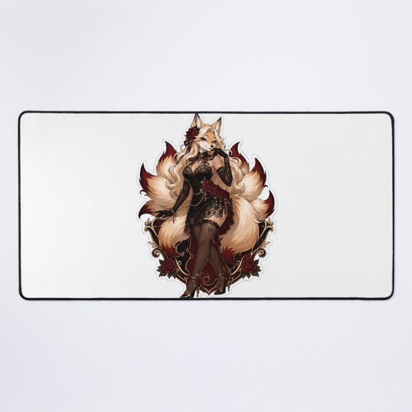 Item preview, Lace Kitsune Heartbreaker designed and sold by Furrenzy.