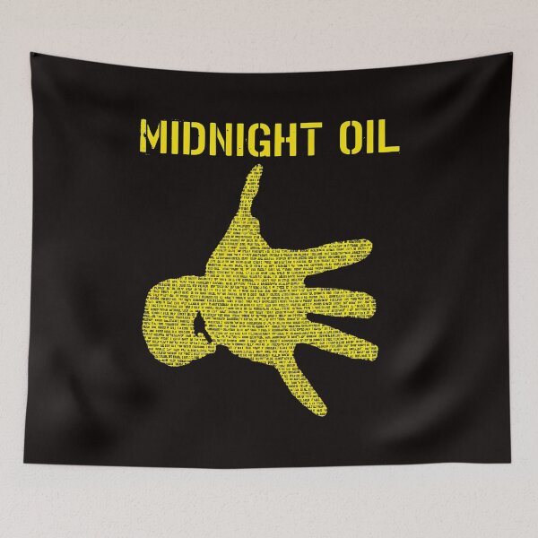 Item preview, Distressed Band Name Hand Typographic Art designed and sold by BLACK-omerta.