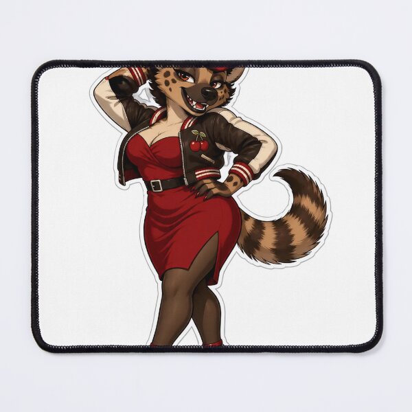 Item preview, Cherry Cola Hyena Babe designed and sold by Furrenzy.