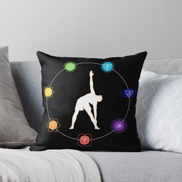 Item preview, Sacral Chakra Yoga - Triangle Pose, Male Figure designed and sold by TheThankfulTyne.