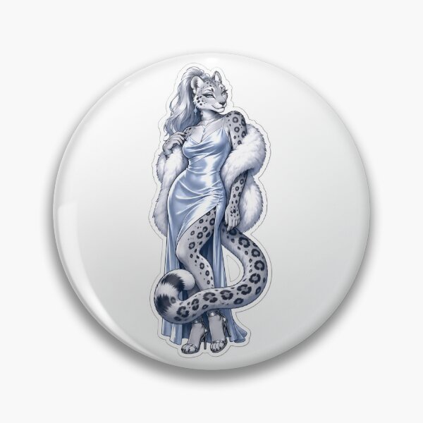 Item preview, Satin Snow Leopard designed and sold by Furrenzy.