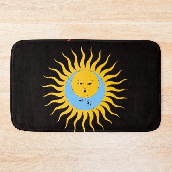 Item preview, Crimson Celestial Sun Face Emblem designed and sold by FAN-TO-MANDALA.