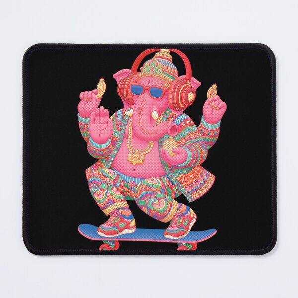Item preview, Ganesha Skateboard Streetwear Halftone Pop Art designed and sold by PANNARUK THAILAND.