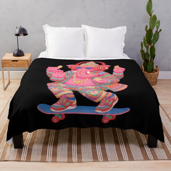 Item preview, Ganesha Skateboard Streetwear Halftone Pop Art designed and sold by PANNARUK THAILAND.