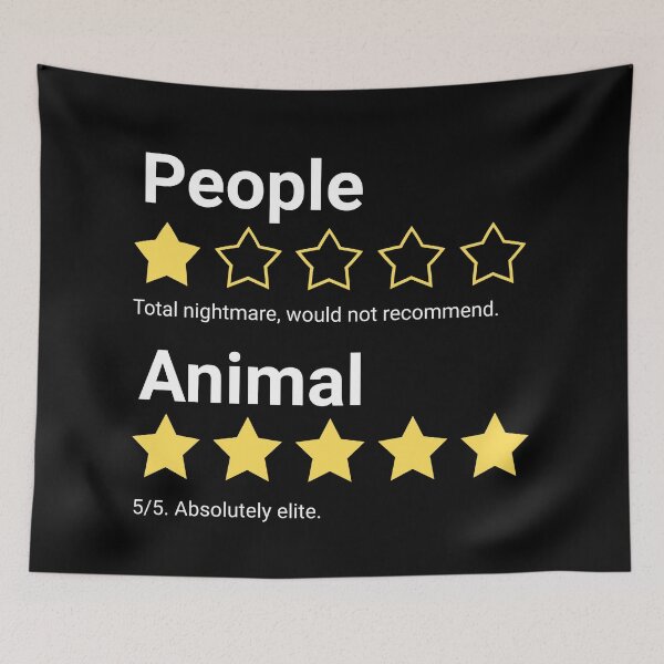Item preview, People, One Star, Total Nightmare, Would Not Recommend Sarcastic Review designed and sold by Dondonmart.