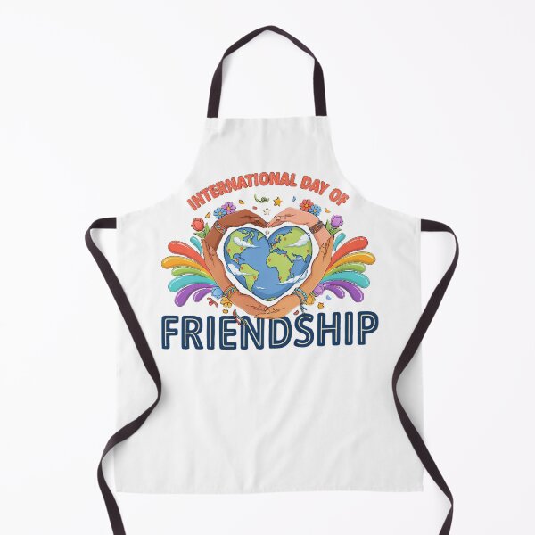 Item preview, International Day Friendship Heart Unity Love Globe Graphic designed and sold by MagicSD Designs.