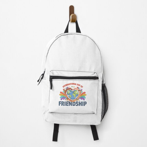 Item preview, International Day Friendship Heart Unity Love Globe Graphic designed and sold by MagicSD Designs.
