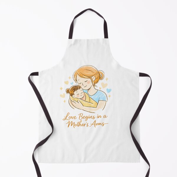 Item preview, Love Begins in a Mother's Arms – Mother and Child Love Design designed and sold by MotivArtes.