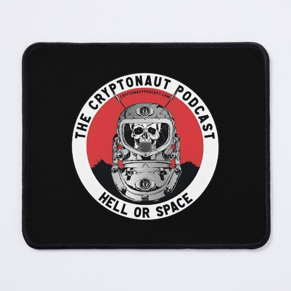 Item preview, Cryptonaut Podcast Skull Exploration Emblem designed and sold by riscuroseper.