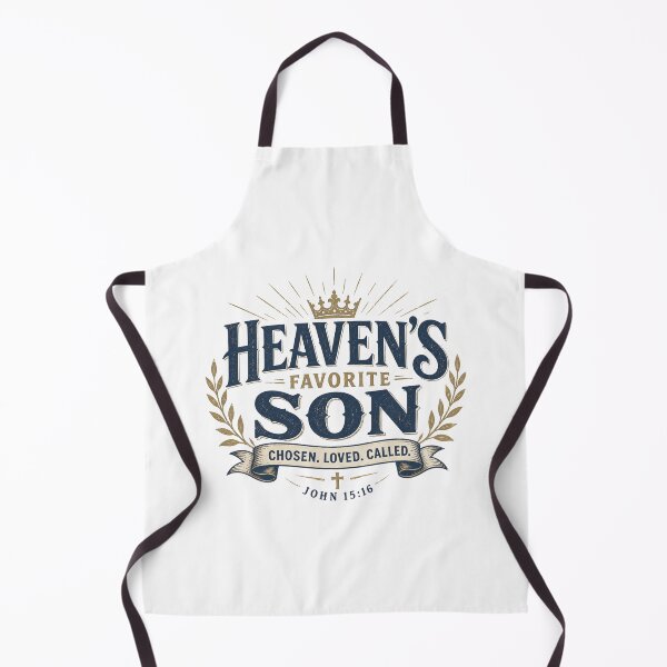 Item preview, Heaven's Favorite Son John 15:16 Christian Faith Scripture Design designed and sold by SoulThread Studio.