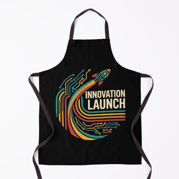Item preview, Retro Tech Innovation Launch designed and sold by Khadigadesings.