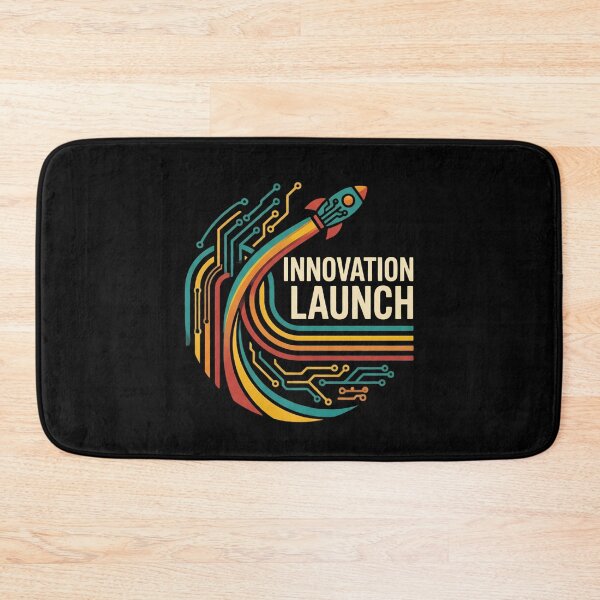 Item preview, Retro Tech Innovation Launch designed and sold by Khadigadesings.