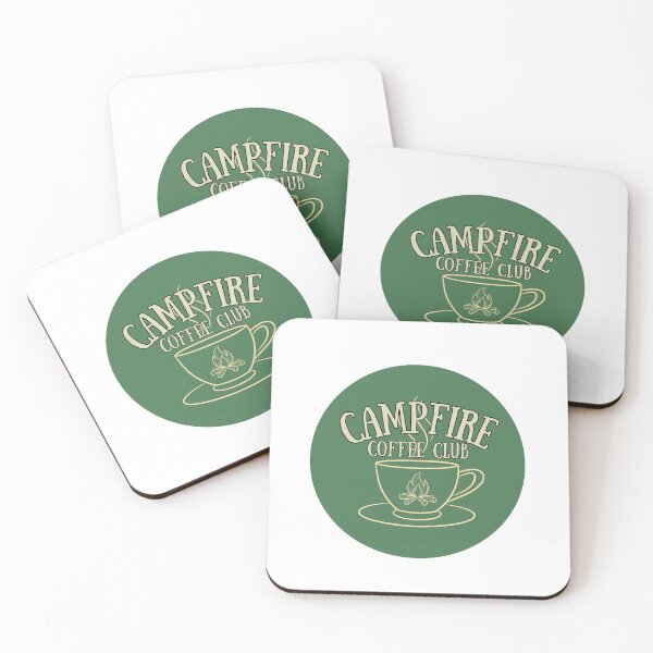 Artikelvorschau, Campfire Coffee Club entworfen und verkauft von Whimsy Avenue.