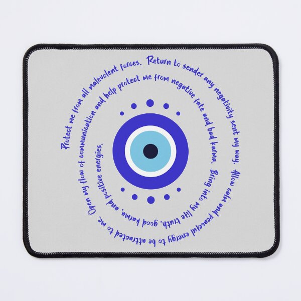 Item preview, Dark Blue Evil Eye - Karma and Fate Protection designed and sold by TheThankfulTyne.