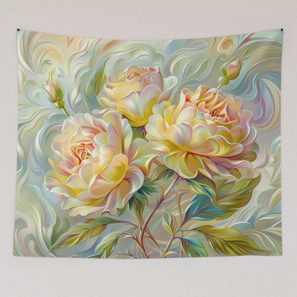 Item preview,  Pastel Roses  – Dreamy Floral Art  designed and sold by MargaretWiktor.