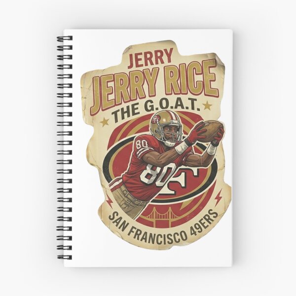 Item preview, Jerry Rice GOAT Wide Receiver NFL Legend designed and sold by ThatFootball12.