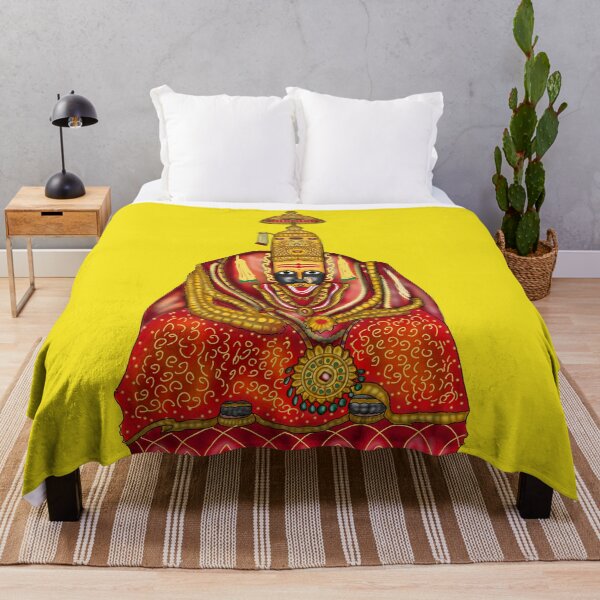 Item preview, Tulja Bhavani Artwork | Divine Hindu Goddess Digital Painting designed and sold by Harshit_Digital_Arts.