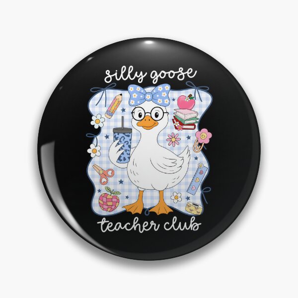 Item preview, Silly Goose Teacher Club designed and sold by Poopielandia.