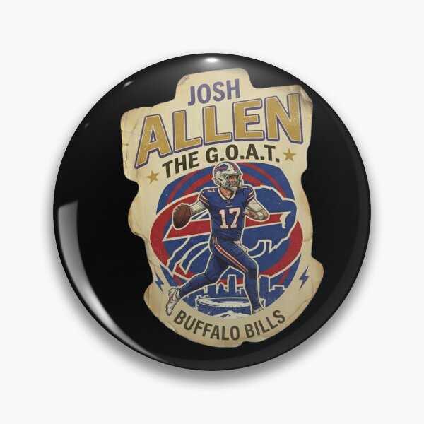Item preview, Josh Allen Buffalo Bills GOAT MVP Quarterback designed and sold by ThatFootball12.