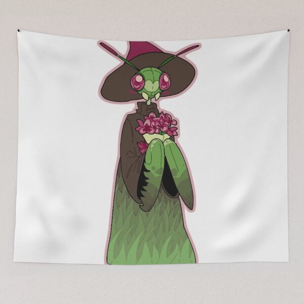 Item preview, Cute Mantis Witch Cottagecore Bug Graphic designed and sold by PhantomPalace.