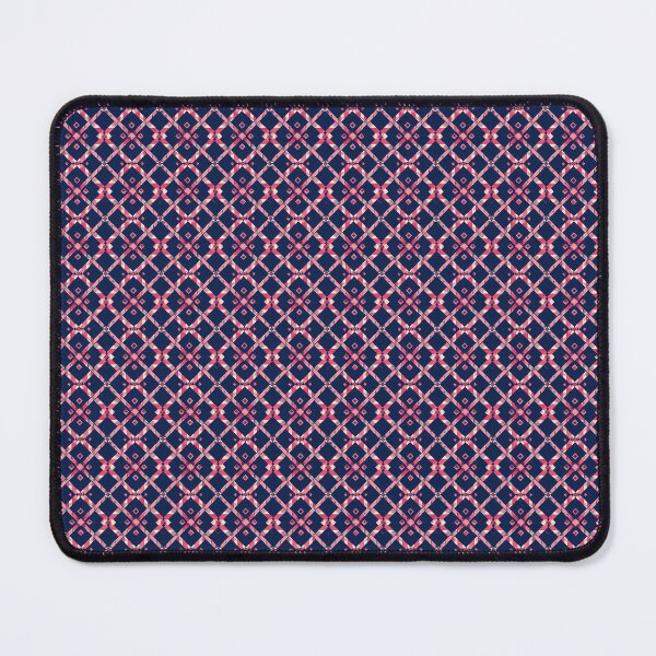 Item preview, Retro Navy and Pink Geometric Pattern designed and sold by zenjiinspired.