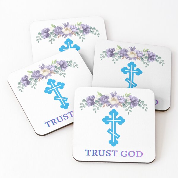 Item preview, Trust God. Gift for an Orthodox Convert, Orthodox Believer. Greek Orthodoxy. Russian Orthodoxy.  designed and sold by ShrimpAndGrits.