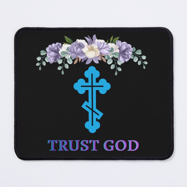 Item preview, Trust God. Gift for an Orthodox Convert, Orthodox Believer. Greek Orthodoxy. Russian Orthodoxy.  designed and sold by ShrimpAndGrits.