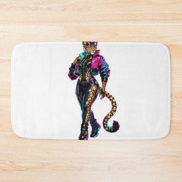 Item preview, Cyber Leopard After Dark Furry Clubcore designed and sold by Furrenzy.