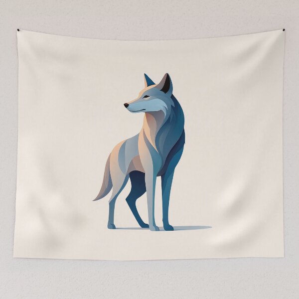 Item preview, Elegant Blue Wolf designed and sold by XDesignStudio.