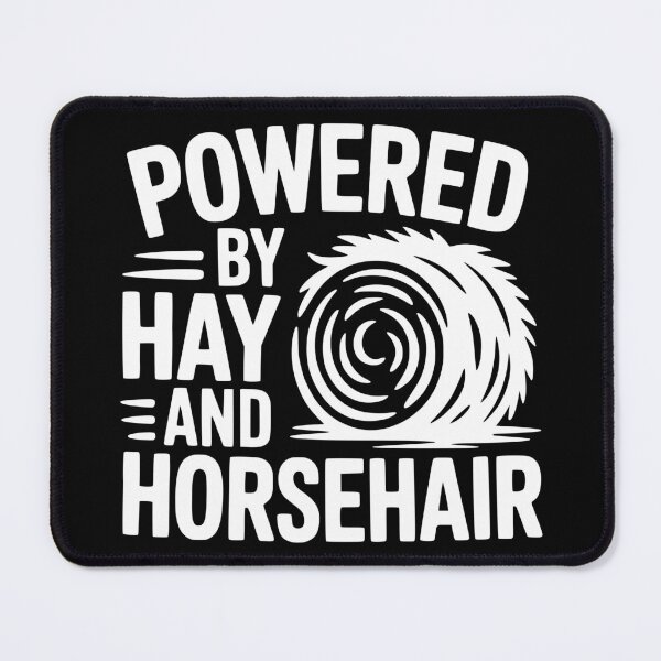 Item preview, Powered By Hay And Horsehair designed and sold by theartfulaspie.