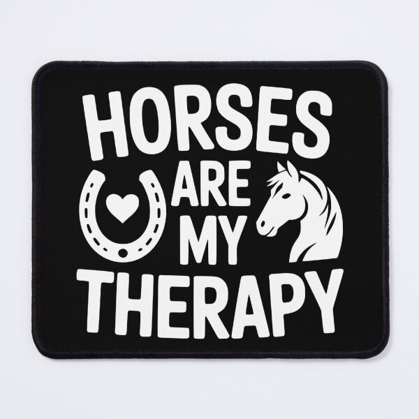 Item preview, Horses Are My Therapy designed and sold by theartfulaspie.