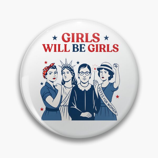 Item preview, Girls Will Be Girls designed and sold by Cravens-Museum.