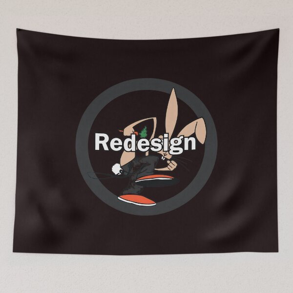 Item preview, Energetic Rabbit Character Badge  designed and sold by plimenitbelters.
