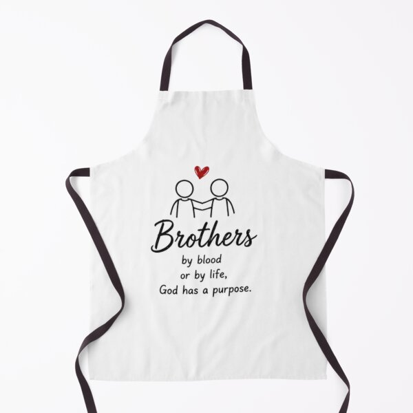 Item preview, Brother by Blood or by Life – God Has a Purpose Faith Quote designed and sold by MotivArtes.