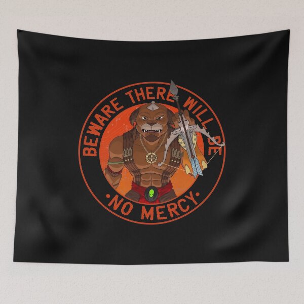 Item preview, Warning Fierce Companion Hunter Emblem designed and sold by DanasGayagor.