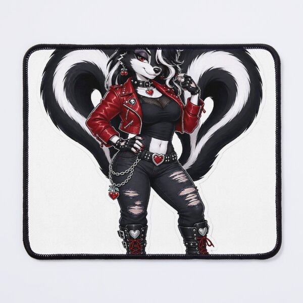 Item preview, Cherry Skunk Temptress Furry Punk designed and sold by Furrenzy.